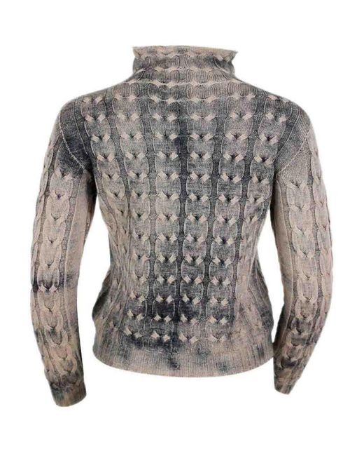 Ploumanac'h Gray Wool Crewneck