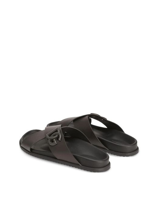 Dolce & Gabbana Brown Sandal for men