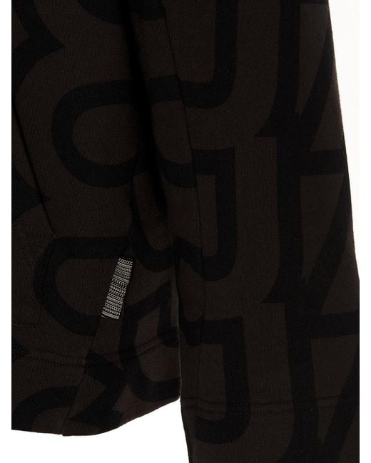 Marc Jacobs Black Monogram Hoodie