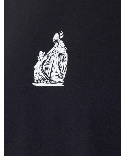 Lanvin Blue Mother And Daughter T-Shirt for men