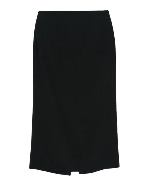 Gabriela Hearst Black Uela Skirt