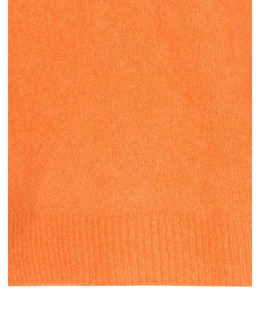 Roberto Collina Orange Crewneck