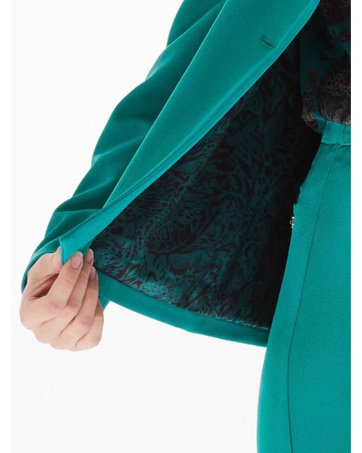 Just Cavalli Green Claw Cady Jacket