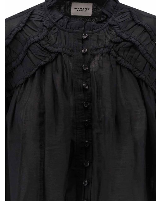 Isabel Marant Black Christa Shirt