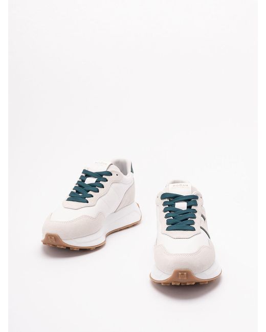 Hogan White H641' Sneakers