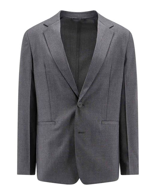 Givenchy Gray Wool Blazer for men