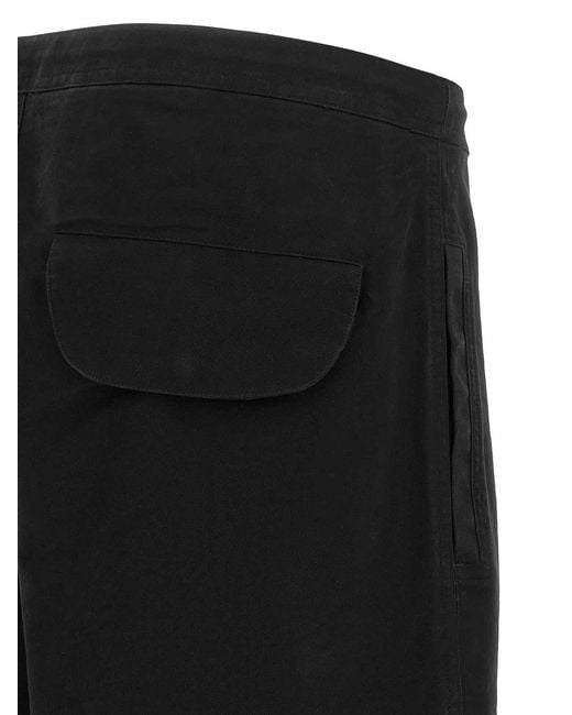 Entire studios Black Barren Cargo Pants for men