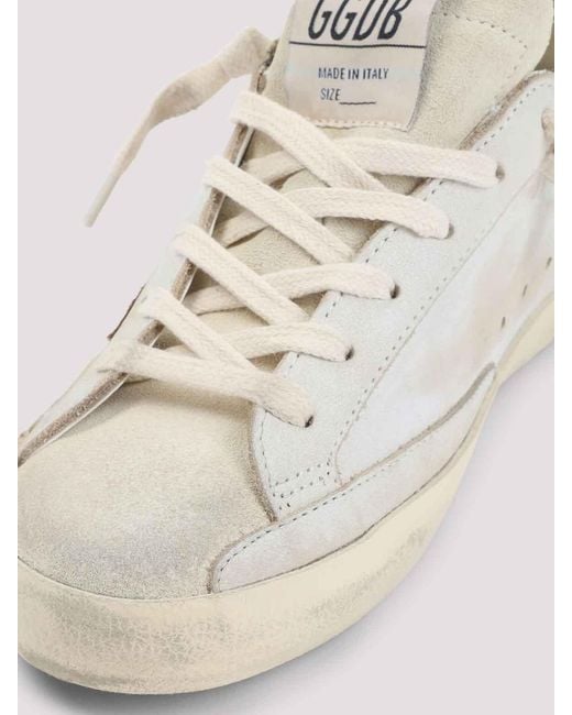 Golden Goose Deluxe Brand Natural Superstar Sneakers