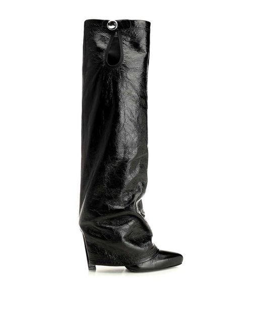 The Attico Black Leon Boot
