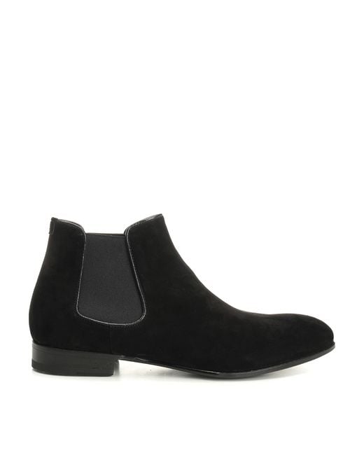 Lidfort Black Chelsea Boot for men