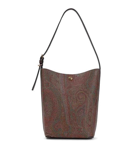Etro Brown Shoulder Bag