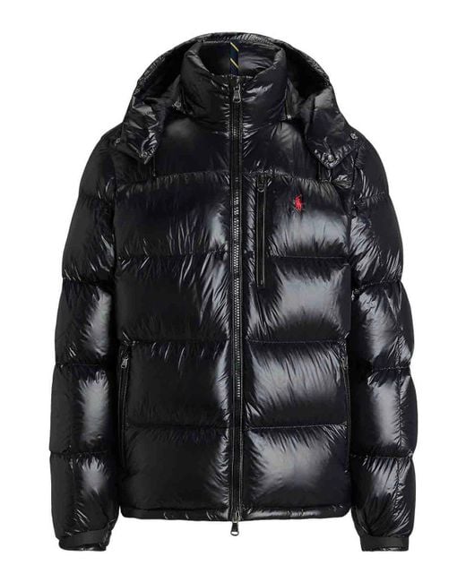 Polo Ralph Lauren Black Down Jackets for men