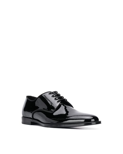 Dolce & Gabbana Black Laced Up for men