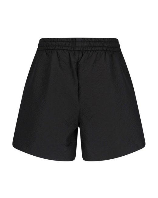 Fear Of God Black Sports Shorts Logo for men