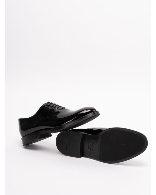 Brunello Cucinelli Black Laced Shoes for men