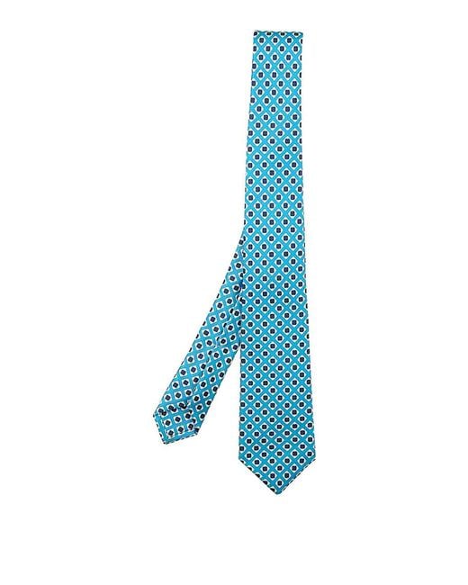 Kiton Blue Necktie for men