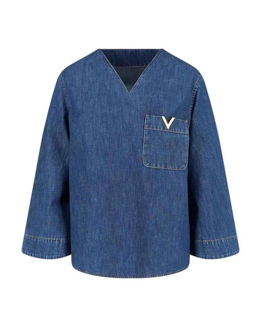 Valentino Blue Top