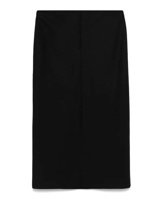 Carven Black Skirt