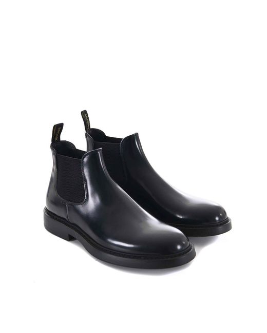 Doucal's Black Doucals Ankle Boots for men