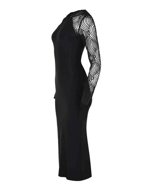 ROTATE BIRGER CHRISTENSEN Black Dress Otate