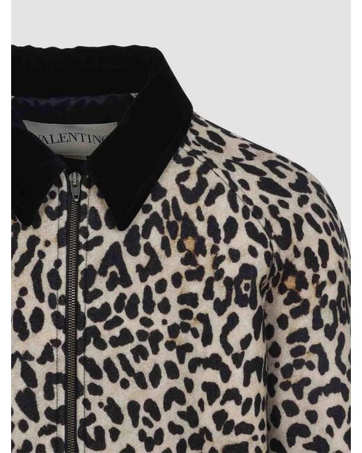 Valentino Black Wool Jacket for men