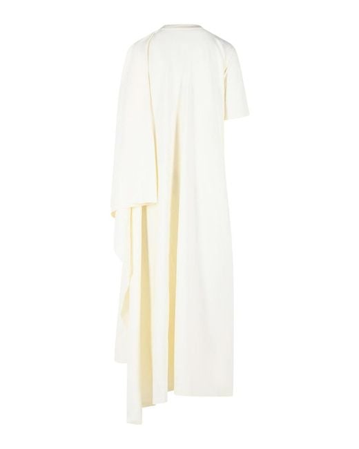 Coperni White Viscose Blend Dress