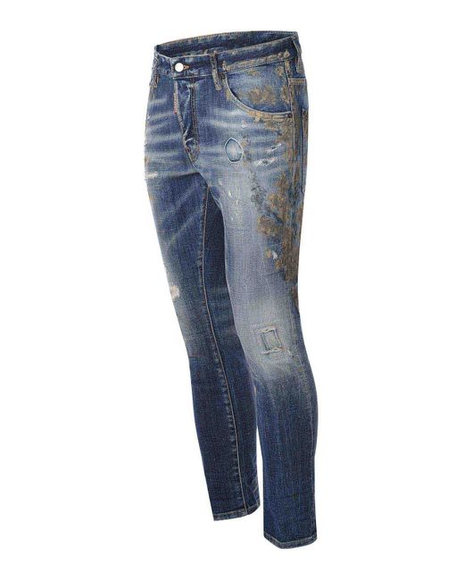 DSquared² Blue Jeans Skater for men