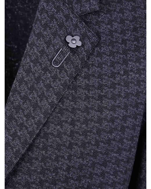 Lardini Blue Jacket for men