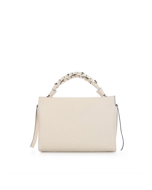 Coccinelle Natural Boheme Medium Leather Bag