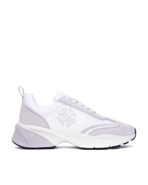 Tory Burch White Good Luck Sneakers