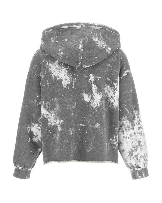 MM6 by Maison Margiela Gray Hoodie