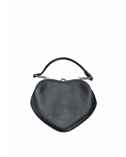 Vivienne Westwood Black Belle Heart Frame Purse