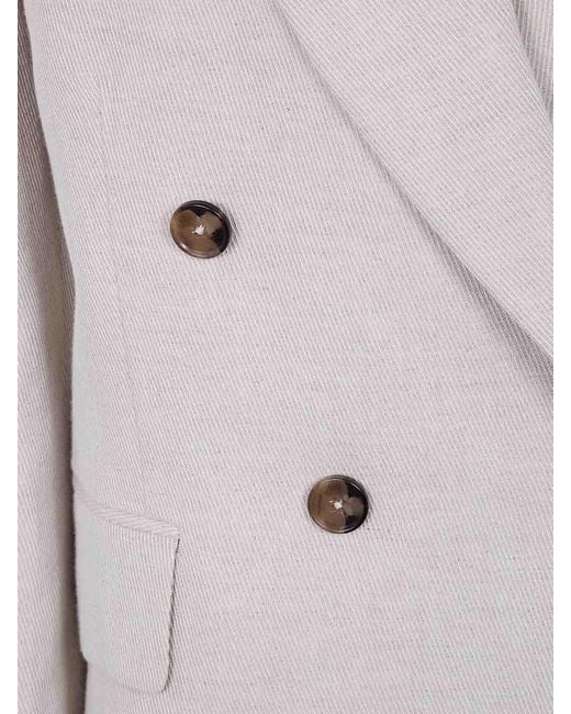 Paul Smith Gray Double Breasted Jacket