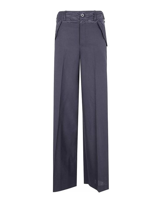 Sacai Blue "Suiting Mix" Pants