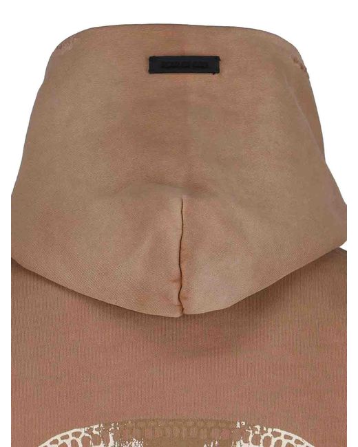 Fear Of God Brown Hoodie for men