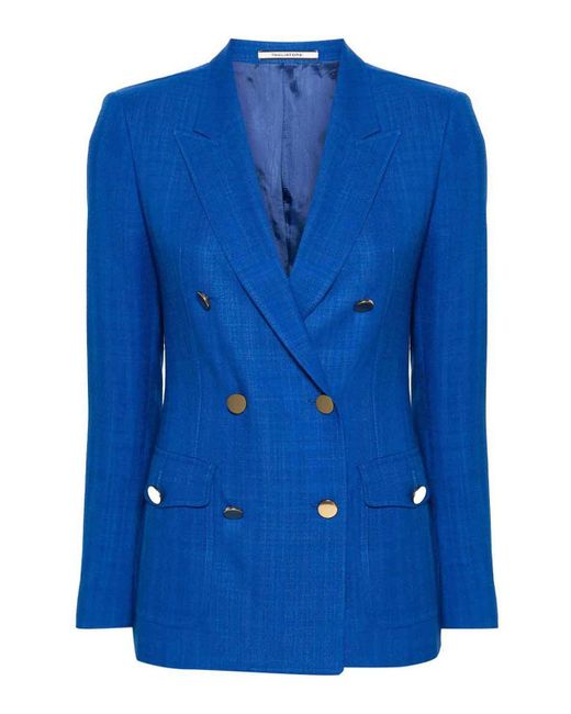 Tagliatore Blue Double-breasted Jacket