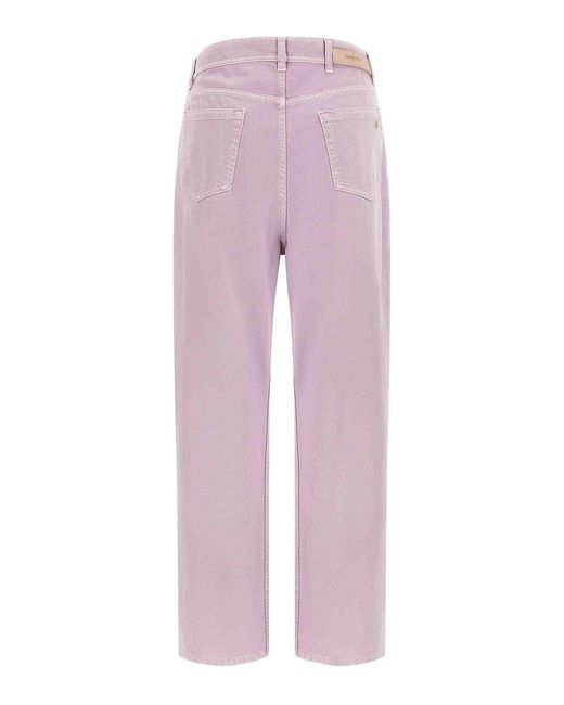 Alberta Ferretti Pink Elya Cut Jeans