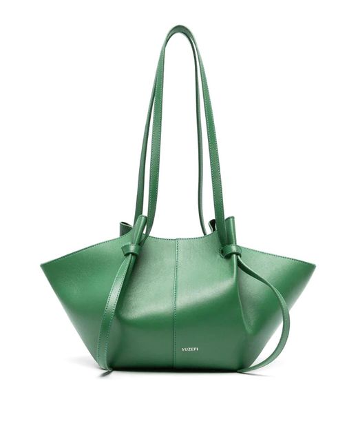 Yuzefi Green Mochi Leather Bag