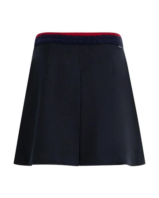 Moncler Blue Skirt