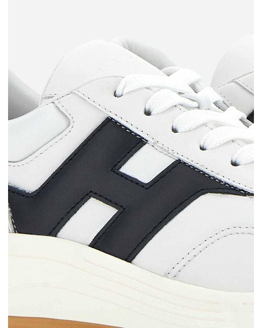 Hogan White Hyperlight Lace-Up Sneakers for men