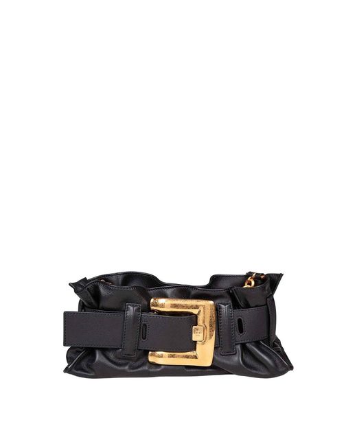 Balmain White Anthem Mini Handbag