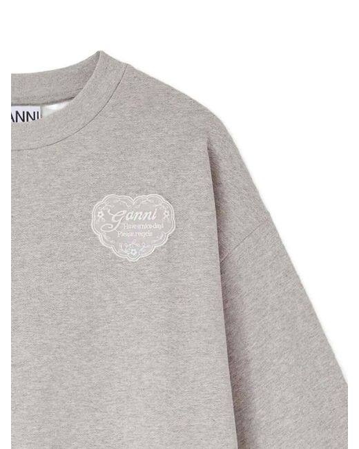 Ganni Gray Isoli Sweater