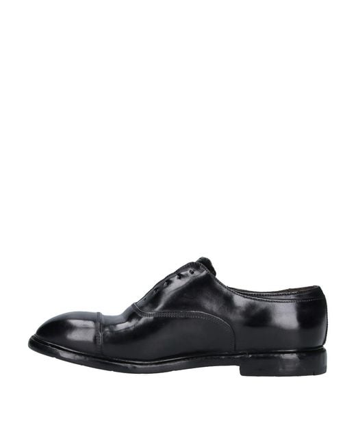 Premiata Black Abner Derby Shoes for men