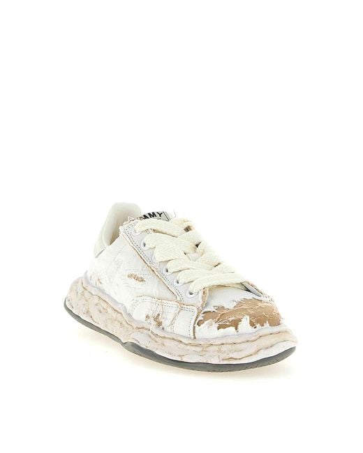 Maison Mihara Yasuhiro White 'charles' Sneakers for men