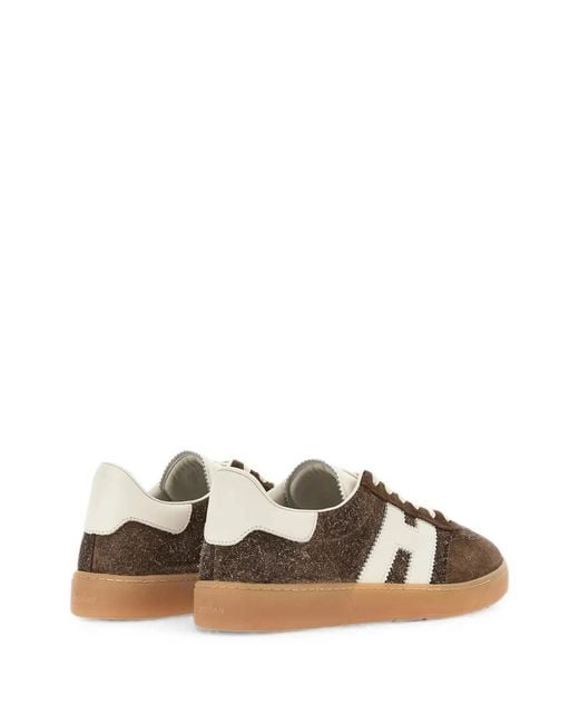 Hogan Brown Cool Sneakers for men
