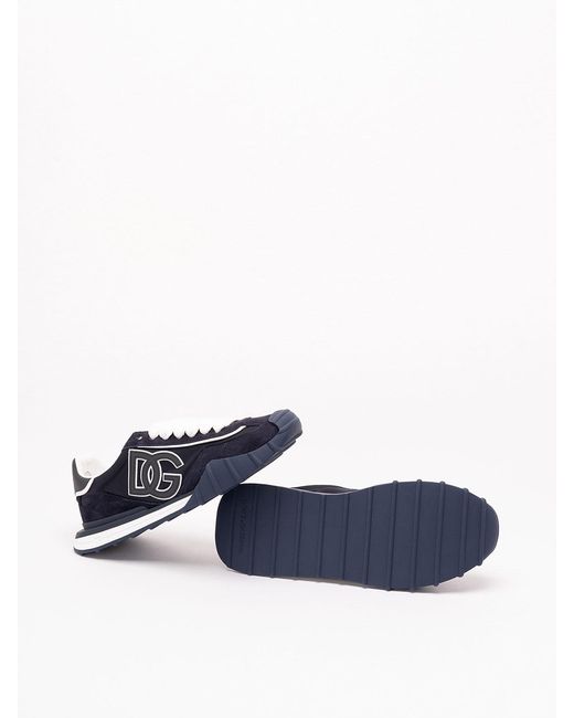 Dolce & Gabbana Blue 'Dg Athletic' Sneakers for men
