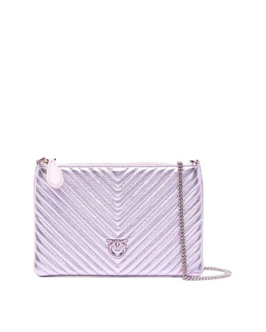 Pinko Purple Flat Bag