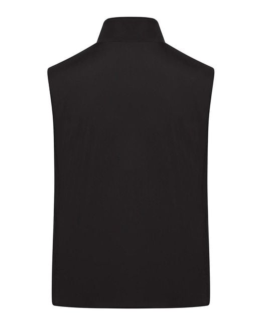 Moorer Black Senio-Skt Padded Vest for men