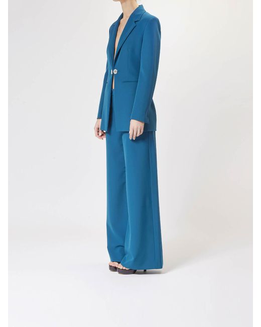 Moschino Blue Jacket A Button