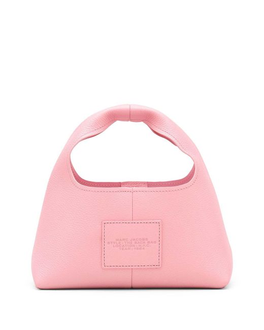 Marc Jacobs Pink The Mini Sack Leather Tote Bag
